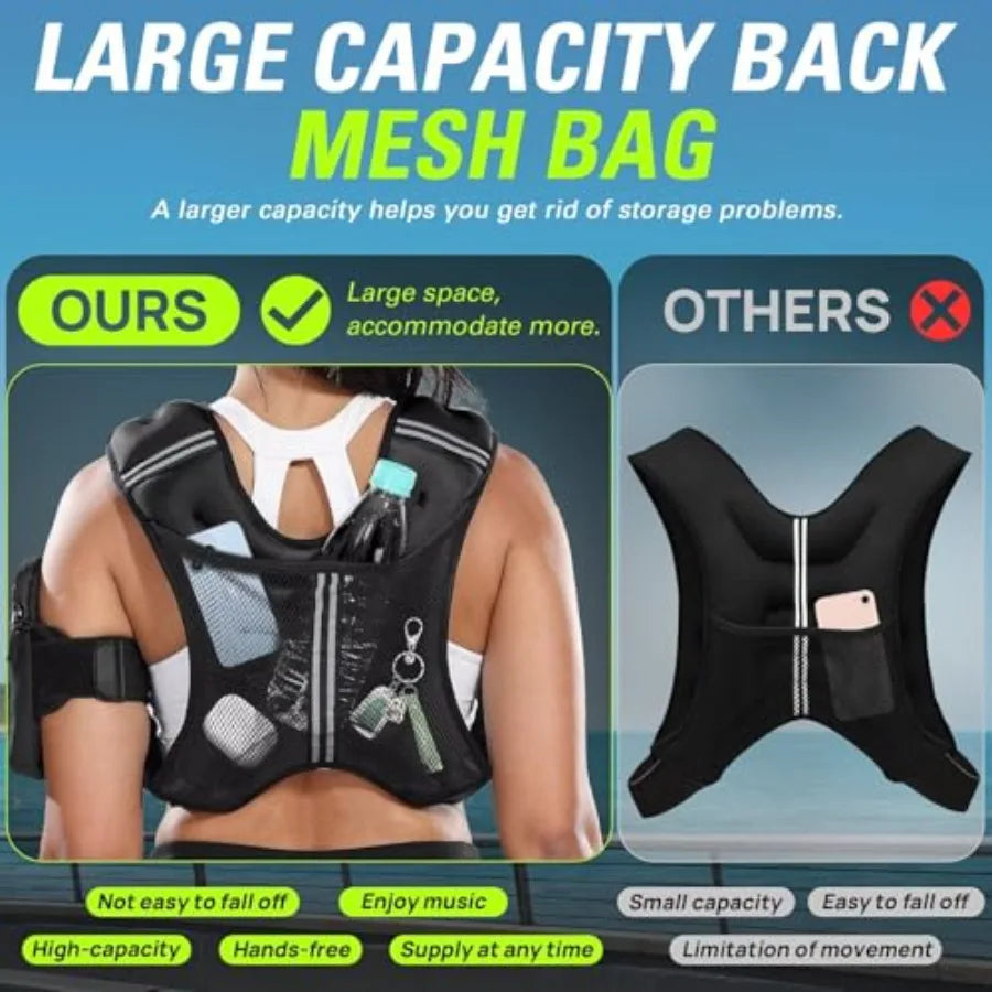 Weighted Vest Women 5 12 15 20 25 30 lb Ironsand for Walking Strength Training Running Workout