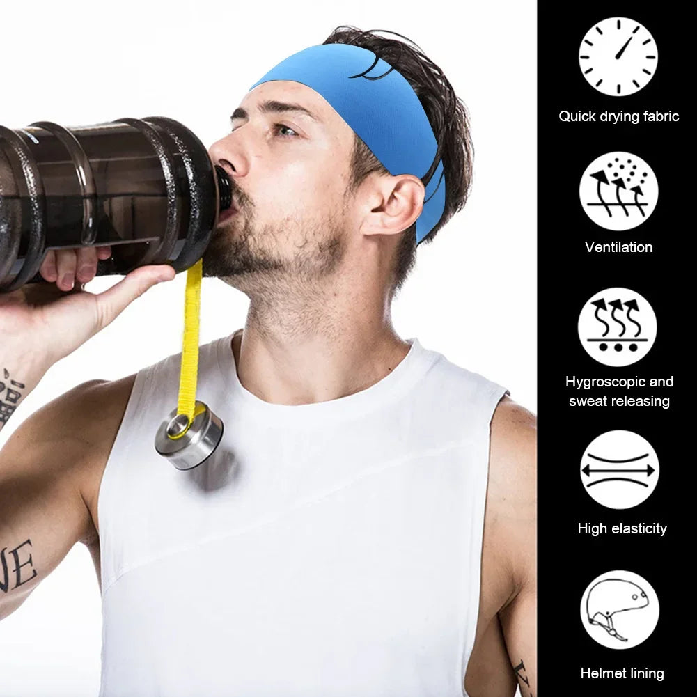 Sports Headband Sweatband For Running And Fitness Gear