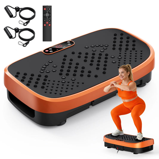 Vibration Plate Fat Burning Machine 120 Levels 330lbs Capacity