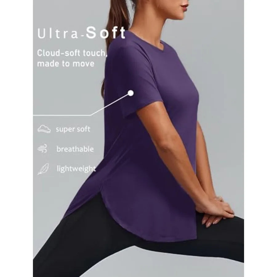 Women's Athletic Top UPF 50 Quick Dry Shirt For Exercise