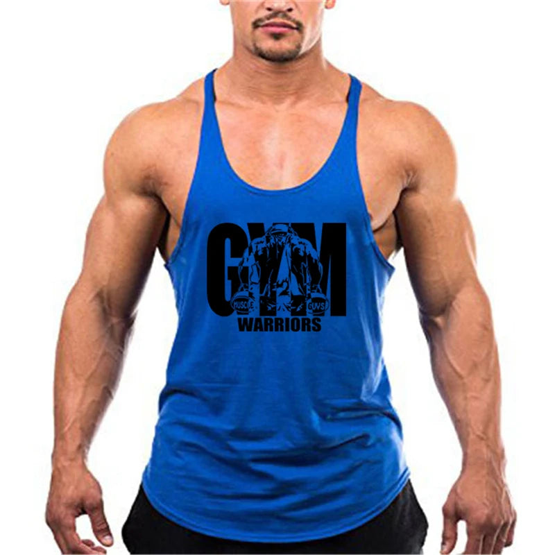 Cotton Gym Tank Top YBack Vest for Men Breathable Comfort