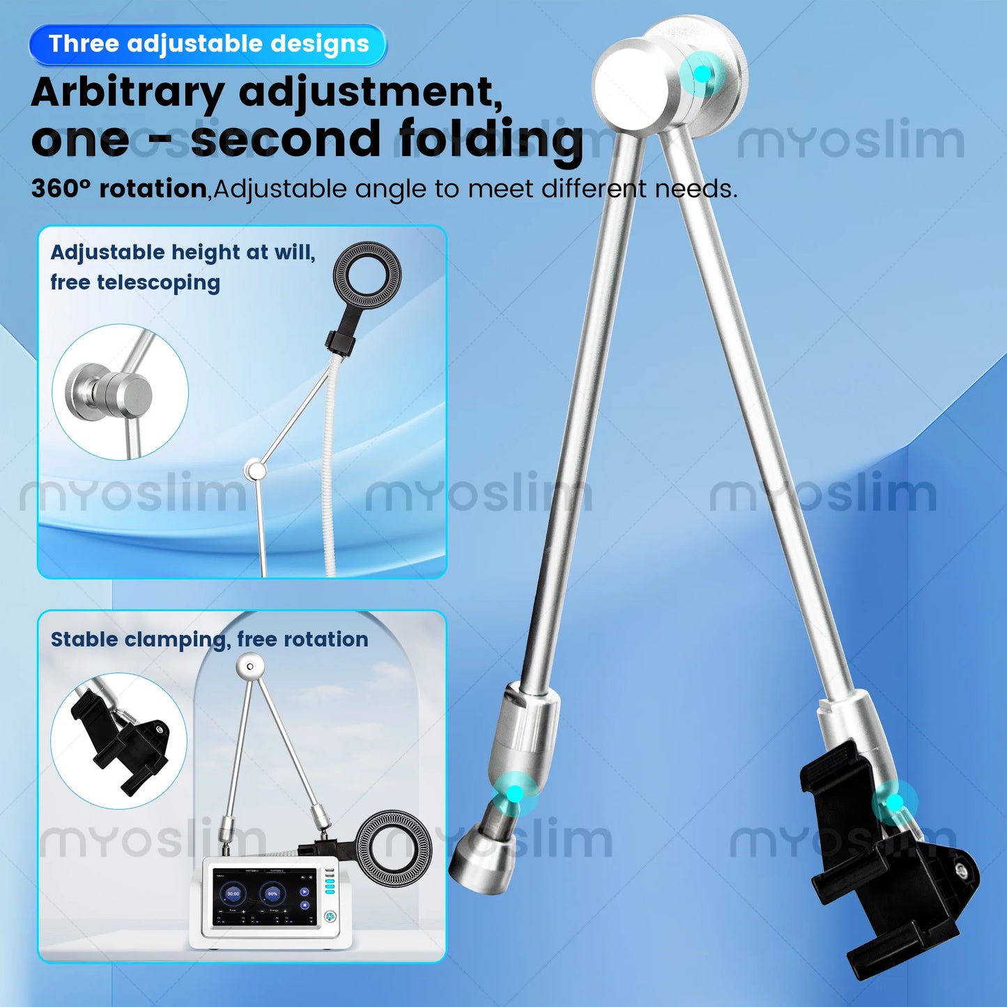 MYOSLIM Noninvasive Pulsed Magnetic Device For Pain Relief And Recovery