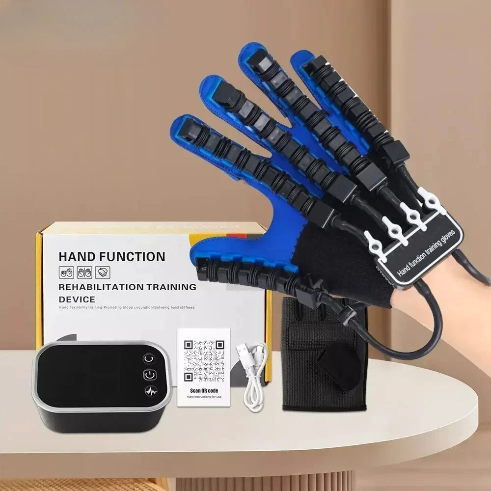 Robotic Finger Rehabilitation Glove For Stroke Hemiplegia Therapy