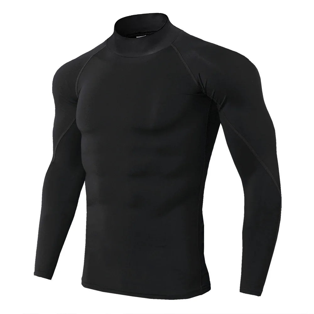 Wyhyaye Mens Quick Dry Sports TShirt Long Sleeve Running Top