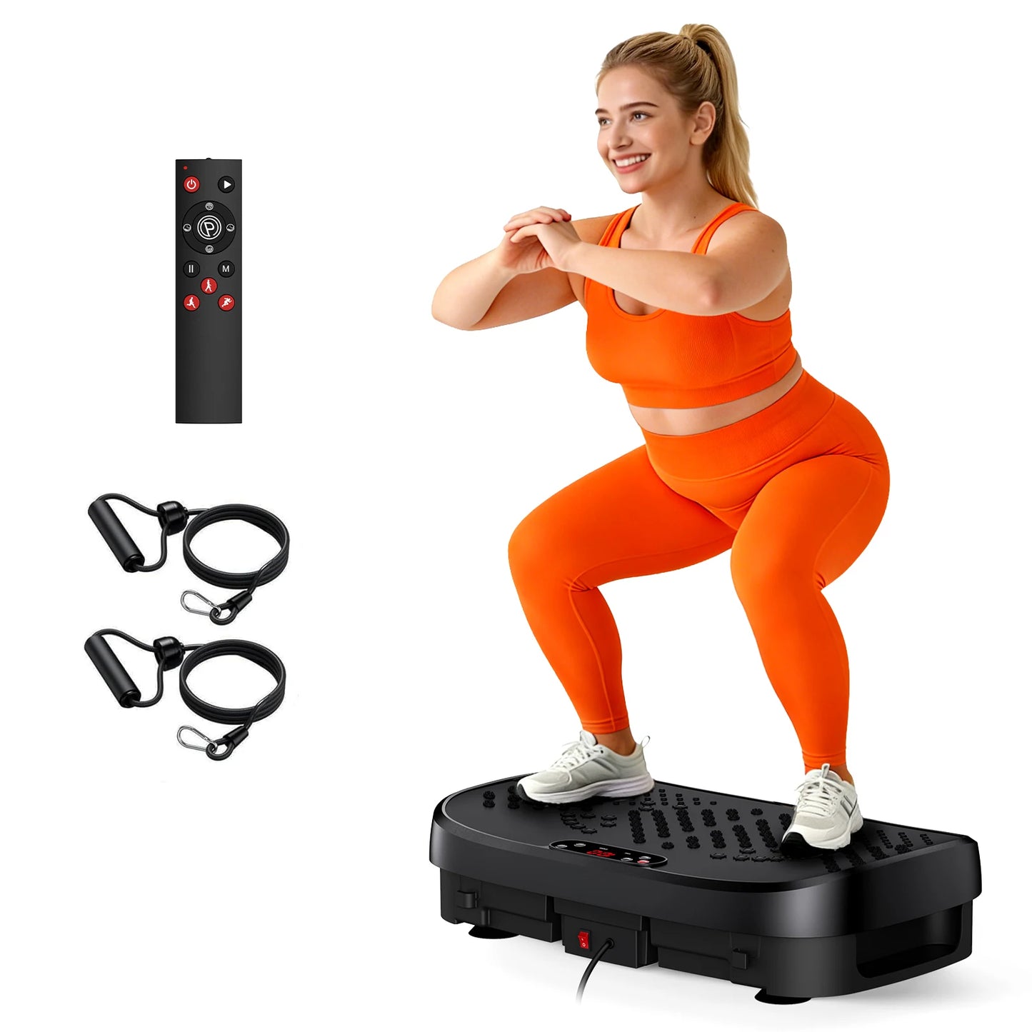 Vibration Plate Fat Burning Machine 120 Levels 330lbs Capacity