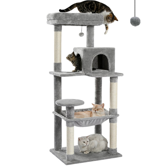 PAWZ Road 5-Level Cat Tree For Indoor Cats Scratching Posts