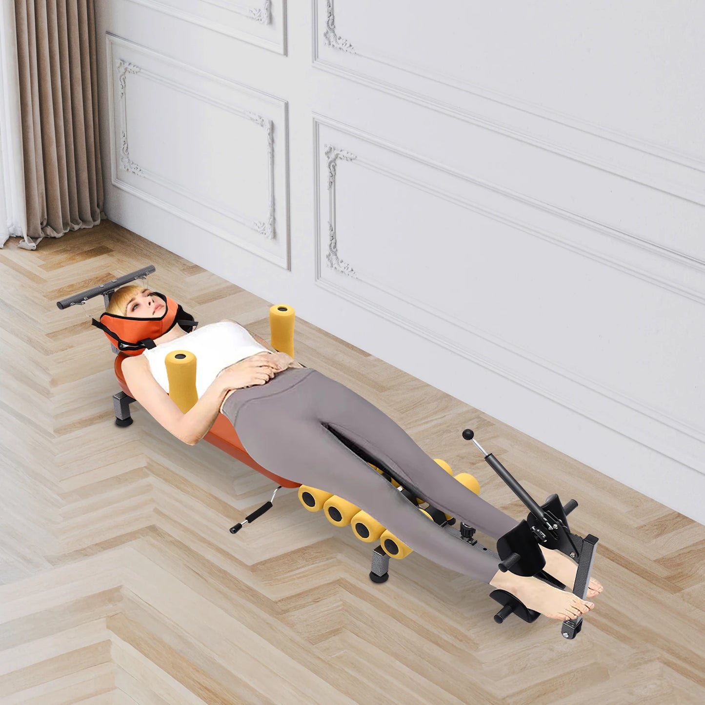 Neck Stretcher Back Stretch Bench For Cervical Relief