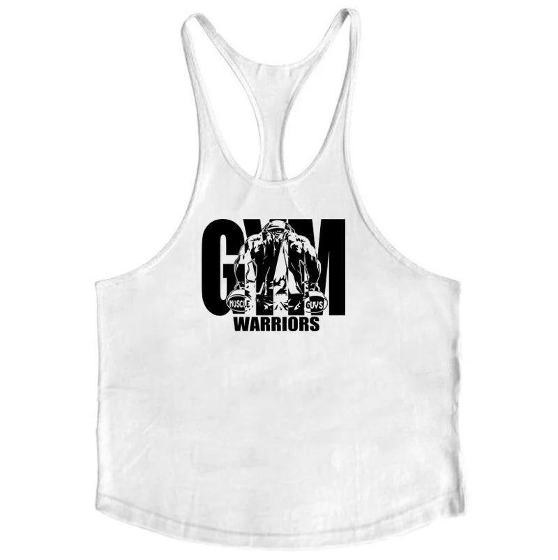 Cotton Gym Tank Top YBack Vest for Men Breathable Comfort